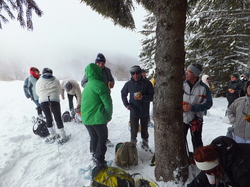 Randonnée Raquettes avec Les Vadrouilleurs du Val du Cher à Super Besse 09 février 2013
