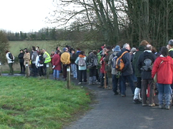 Randonnée à Luynes du 05 janvier 2014