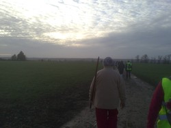 Randonnée à Luynes du 05 janvier 2014