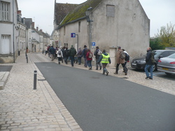 Randonnée à St Martin le Beau samedi 16 novembre 2013