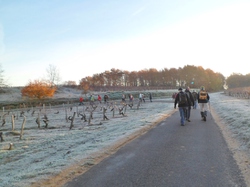 Randonnée de 13km à Beaumont en Véron