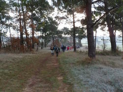 Randonnée de 13km à Beaumont en Véron