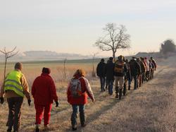 Randonnée de 13km à Beaumont en Véron