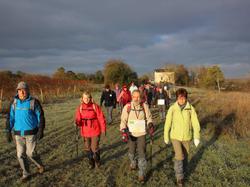 Randonnée de 13km à Beaumont en Véron