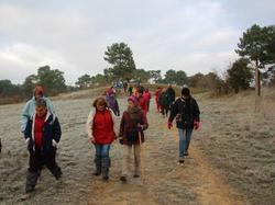 Randonnée de 13km à Beaumont en Véron