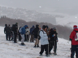 Randonnée Raquettes avec Les Vadrouilleurs du Val du Cher à Super Besse 09 février 2013