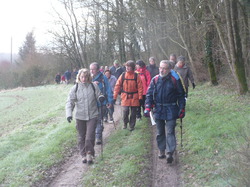 Randonnée Villebourg 03 février 2013