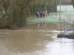 Randonnée Villebourg 03 février 2013